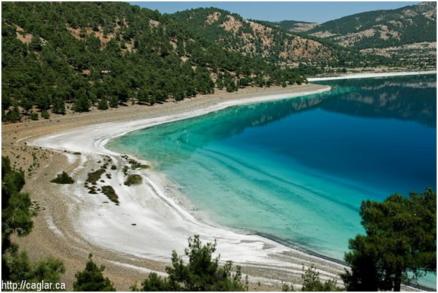 دریاچه سالدا در ترکیه