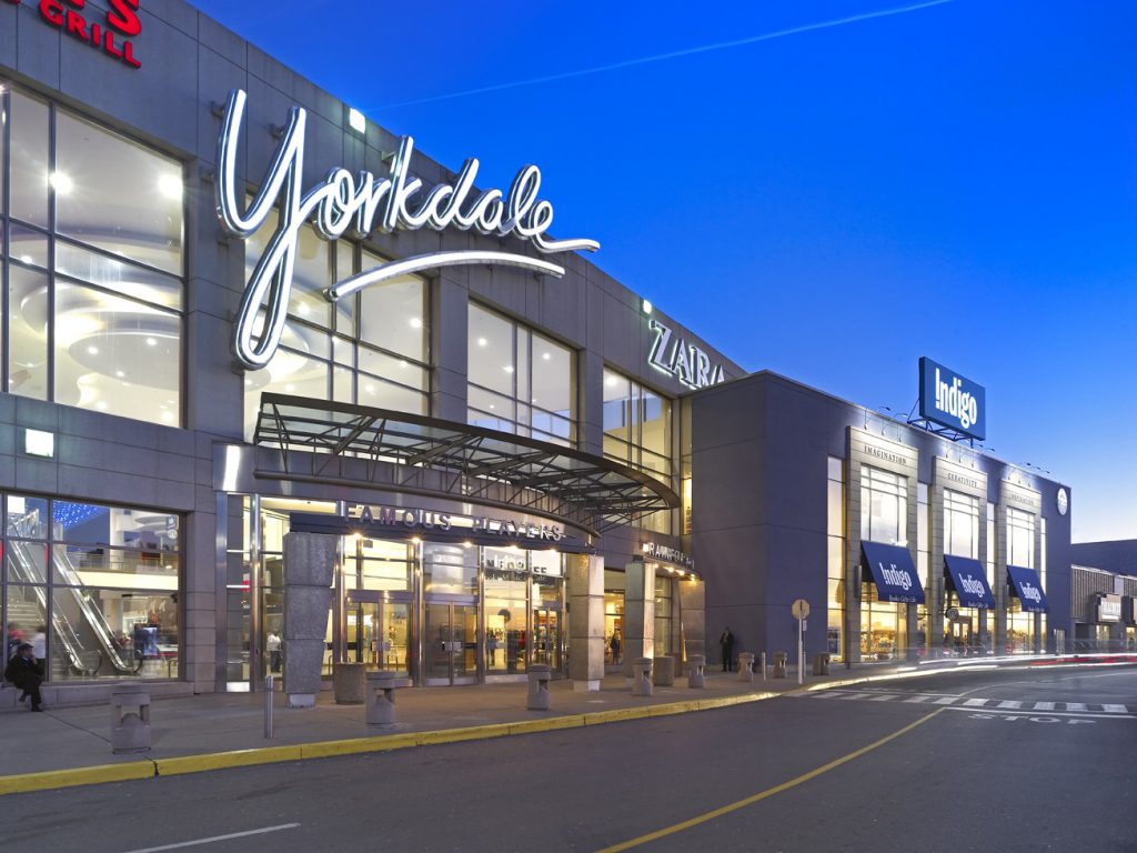 مرکز خرید yorkdale تورنتو