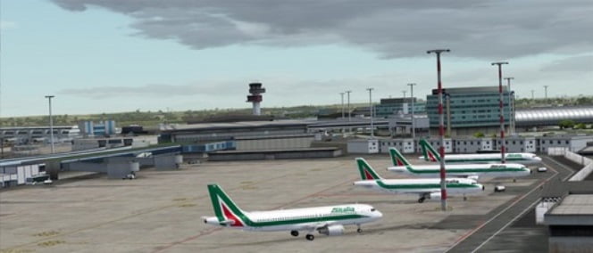 فرودگاه لئوناردو داوینچی رم ایتالیا