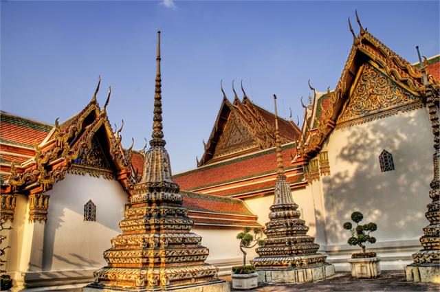 معبد بودای خوابیده بانکوک تایلند