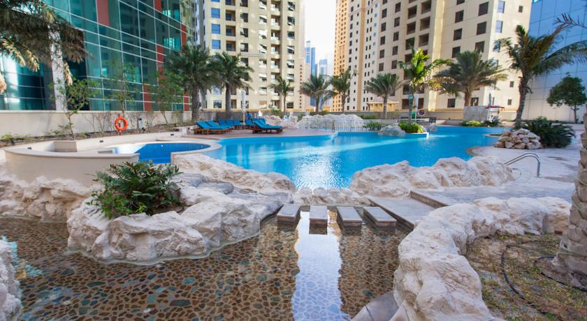 هتل آپارتمان اواسیس دبی-Oasis Beach Tower Apartments
