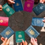 رنگ جلد گذرنامه های مختلف
