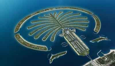 جزیره نخل مانند در دبی