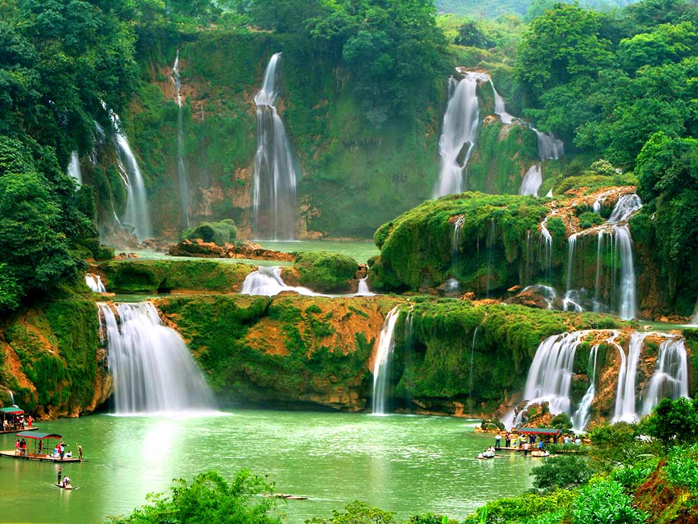 آبشار دتیان چین