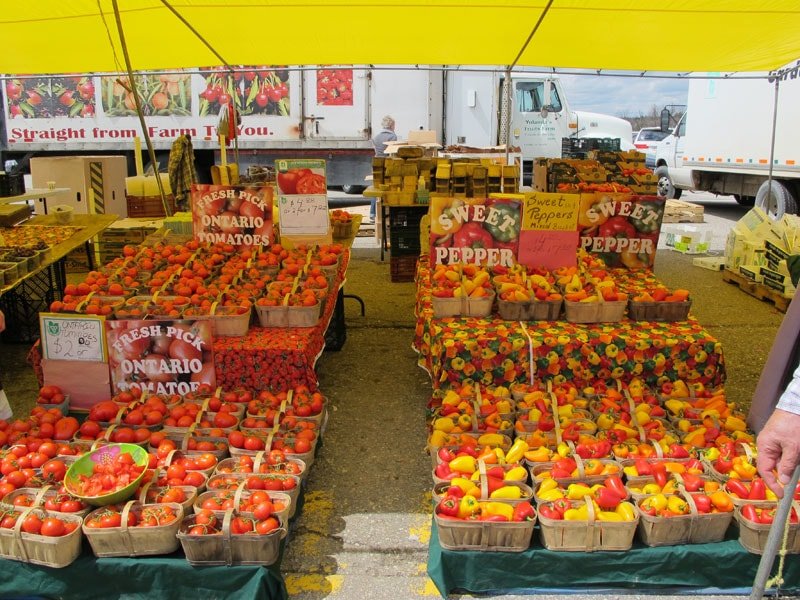 بازار بسیار جالب میوه کانادا