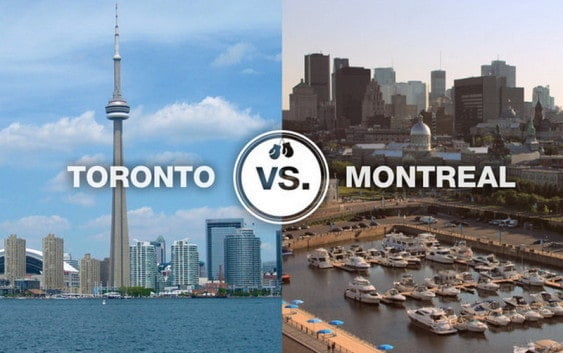 تفاوت زندگی در تورنتو و مونترال