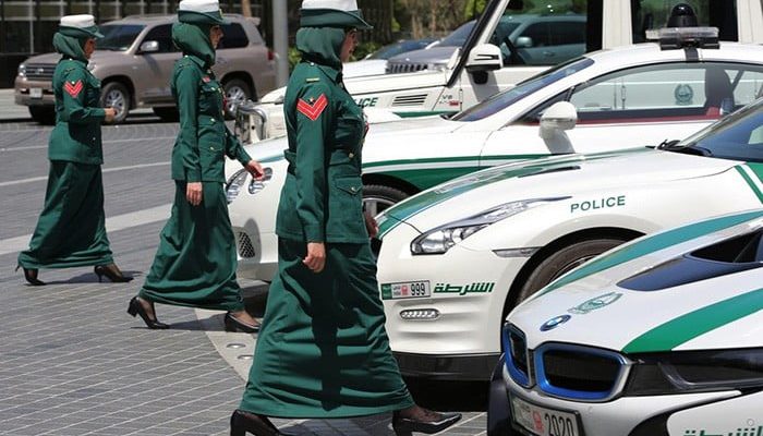 زنان در نیروی پلیس دبی