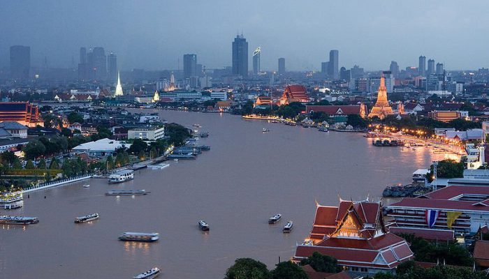 رودخانه چائو پرایا بانکوک تایلند