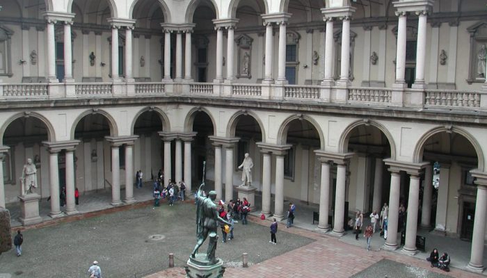 گالری pinacoteca di brera میلان