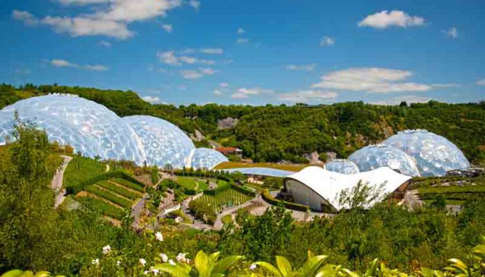 بزرگ ترین گلخانه جهان در انگلیس